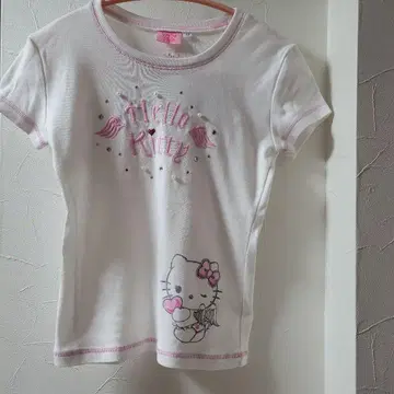 헬로키티 천사 버전 T셔츠