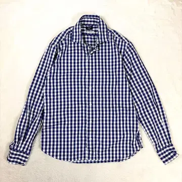 EDIFICE Thomas Mason 체크 셔츠 46 코튼