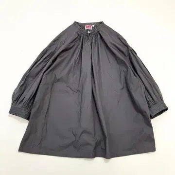 INDIA INDUSTRY 인디아 인더스트리 자수 스모크 블라우스