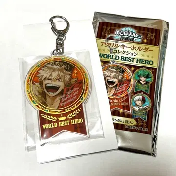 히로아카 원화전 아크릴 키링 WORLD BEST HERO 바쿠고 카츠키