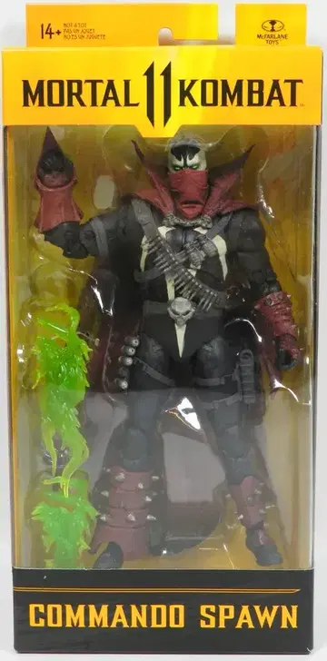 McFARLANE TOYS (액션 피규어) 코만도 스폰 7인치