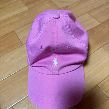 POLO 핑크 야구 모자