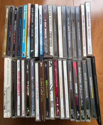 CD 묶음 판매 약 40장 세트 서양 POP 힙합 R&B 락 명반 다수