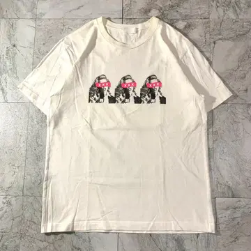 레어 디자인 god selection xxx 티셔츠 L 화이트