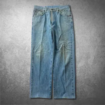 EDWIN 404 스트레이트 데님 팬츠 페이드 아메카지 시티보이