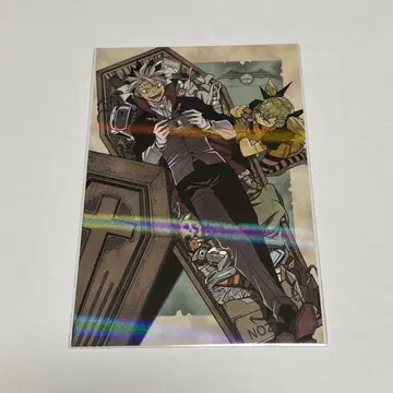 괴수8호 한국 특전판 나루미 겐 니시노미야 키코루 엽서 오로라 메탈릭