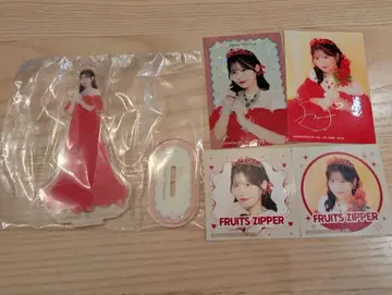 FRUITS ZIPPER 제일복권 츠키아시 아마네 세트