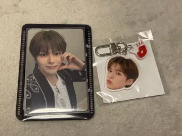 TREASURE 얼굴 아크릴 키링 트레이딩 카드 아사히