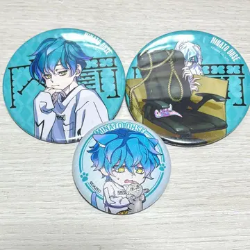 카리스마 미나토 오세 캔뱃지 3개 묶음 판매