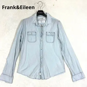 레어 사이즈 프랭크앤아이린 빅토리아 코튼 셔츠 S