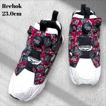 새상품급 Reebok 인스타펌프 퓨리 스니커즈 23.0cm 레드