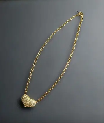 (ADORRO) 크리스탈 유리 하트 펜던트