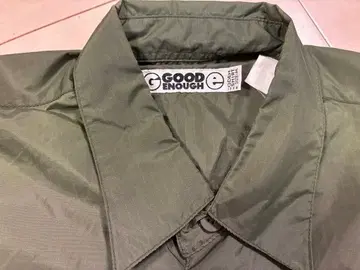 GOODENOUGH 나일론 셔츠 M 카키