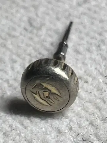 [정품] 킹세이코 KS 크라운 로고 포함 스템 부품 회수/수리용