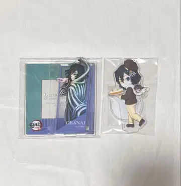 귀멸의 칼날 월드 투어 아크릴 스탠드 코스터 발렌타인 이쿠로 오바나이