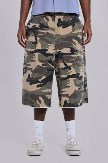 jaded London camo shorts