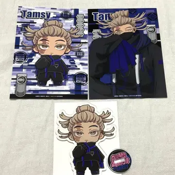 가치액터 프린세스 카페 아크릴 스탠드 엽서 타무지 사이버 펑크