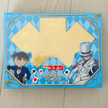 미개봉 명탐정 코난 괴도 키드 프리미엄 골드 & 실버 카드놀이
