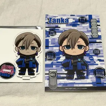 가치액터 프린세스 카페 사이버 펑크 미니 캐릭터 아크릴 스탠드 잔카