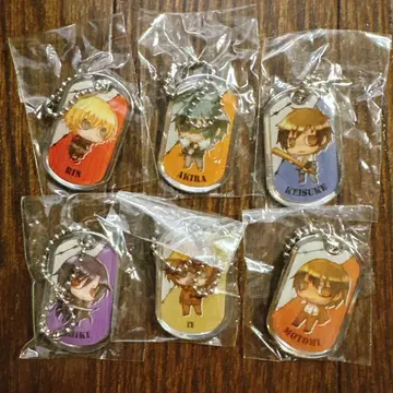 토가이누의 피 치미 도그 택 키링 6종 컴플리트