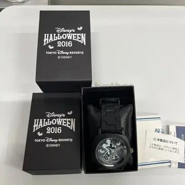 새상품급 중고 디즈니 할로윈 2016 손목시계 미키