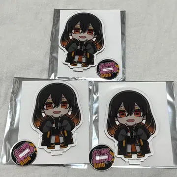 가치액터 프린세스 카페 미니 캐릭터 아크릴 스탠드 사이버 펑크 아모