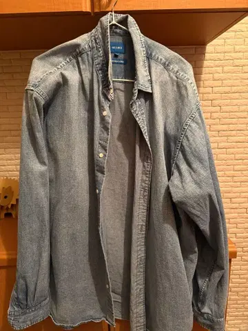 BEAMS 데님 셔츠 XL 일본제