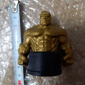 레어 골드 헐크 피규어 병뚜껑 약 10cm