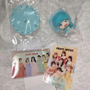 FRUITS ZIPPER 제일복권 마나카 마스코트 피규어 스티커