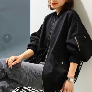 B:MING by BEAMS 비밍 바이 빔즈 발수 MA-1 블랙