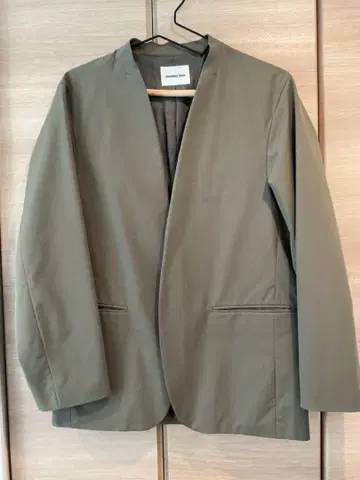 UNITED ARROWS monkeytime 노카라 자켓 카키