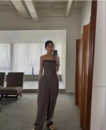 아메리빈티지 MEDI 2WAY FRILL ROMPERS