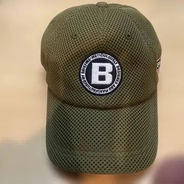 브리핑 BRIEFING 카키 골프 메쉬 캡