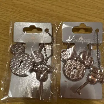 홍콩 디즈니 미키 미니 키링 세트