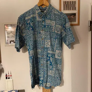 COOKE STREET 알로하 셔츠 M 사이즈 블루