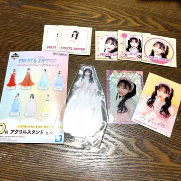 제일복권 FRUITS ZIPPER 마츠모토 카렌 D상 아크릴 스탠드 H상