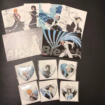 BLEACH 제비뽑기당 하트형 캔뱃지 S상 아크릴 스탠드 특전