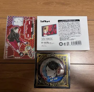 생일 아크릴 블록 캔뱃지 디오라마 피규어 코즈메 켄마