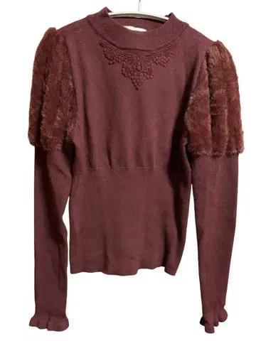 시마무라 쿠루미 노엘 드 메모와르 니트 풀오버 M 사이즈