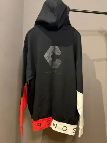 CRONOS 크로노스 트리컬러 후디 후드티