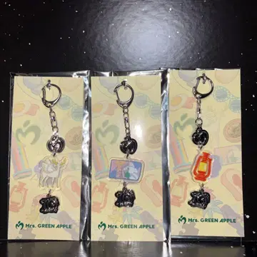 미세스 그린애플 랜덤 참 키링 3종 세트