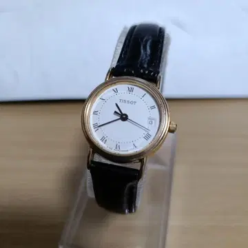 TISSOT 티쏘 여성용 쿼츠 손목시계 배터리 포함 작동품