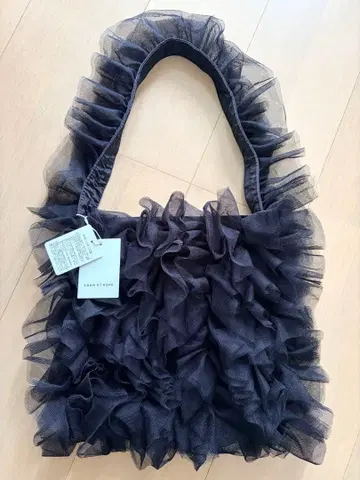 ADAM ET ROPE 튤 프릴 원숄더백 미사용