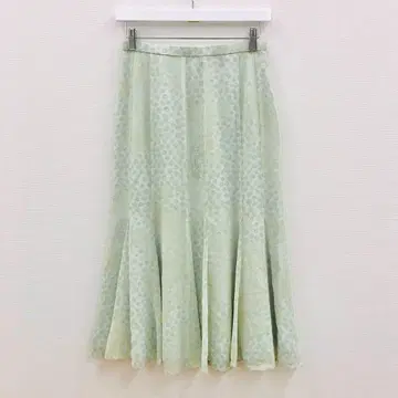 택 포함 미사용품 arnese 알네제 타이트 스커트 민트 그린 9