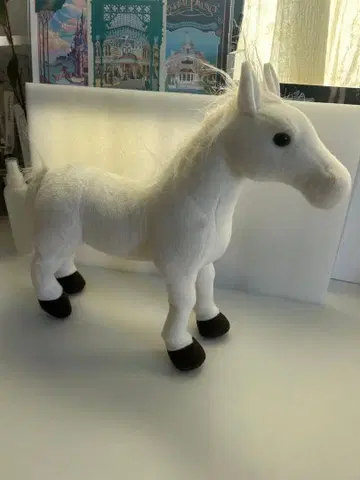 서러브레드 컬렉션, 화이트 호스 봉제 인형 고급 봉제 인형 철사