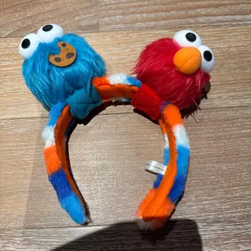 USJ 머리띠 엘모와 쿠키 몬스터