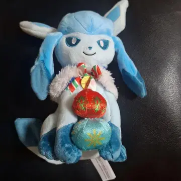 새상품급 글레이시아 크리스마스 2021 봉제 인형 포켓몬 센터 한정판