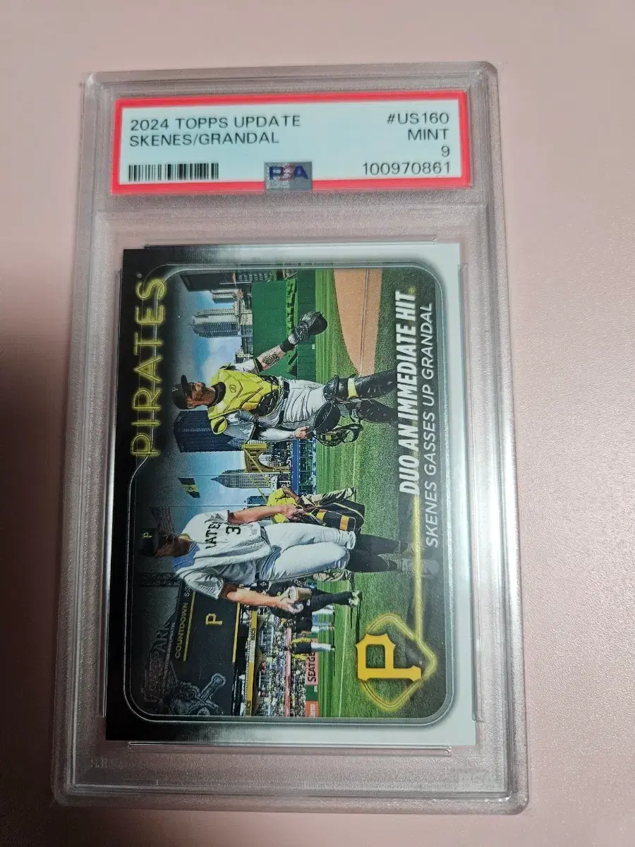 폴 스킨스 PSA 9등급 2024 Topps 루키 카드