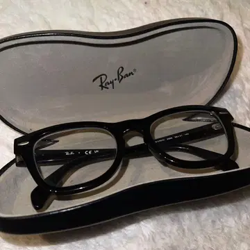 레이밴 RB 0707V 블랙 안경 145