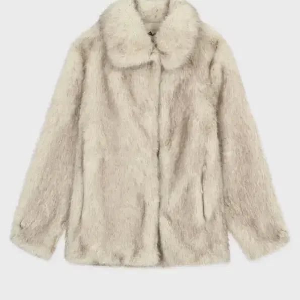 Sold Out - Sinoon Heavy Mix Fur Jacket Ash Brown on Bunjang Global